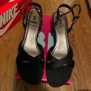 BP black dress shoes